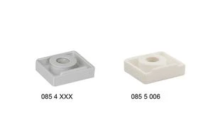 Walraven StarQuick plaque de montage M6 (boite 100pcs) - gris