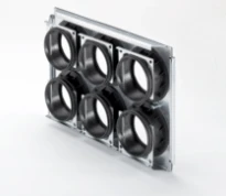 Zehnder ComfoWell 320 plaque de montage 6 x ComfoTube 90 - CW-M 320 (RLC)
