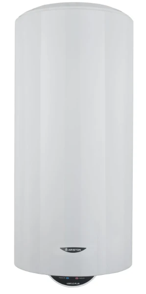 Ariston Vertuo Plus 100 elektrische boiler 100 l - vertikaal - muurmodel - 2400 W - tri 230/400V - droge weerstand - ERP label sanitair: C