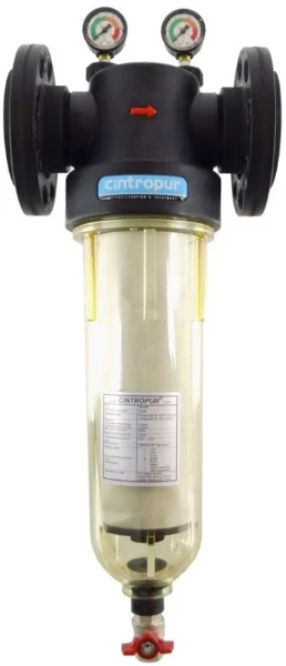 FWCCNW650 Cintropur NW650 waterfilter 2 1/2 x 2 1/2 - 25 micron - debiet 25000 l/u - met manometers