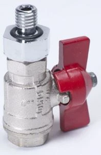 Cintropur WSS bolkraan MF M10 x 1/4 met verloopstuk voor NW18-NW25-NW32