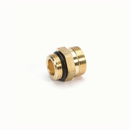 Begetube messing verloop nippel MM 3/4 x M24
