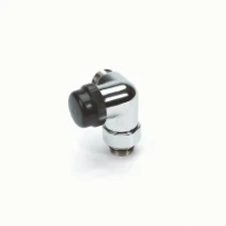 Begetube Optima vanne radiateur thermostatisable double-équerre gauche 1/2 x M24 - avec valeurs Kv réglables - chromé