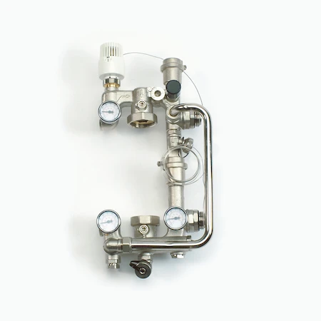 Begetube CombiMix manuele regeling voor vloerverwarming - pompaansluiting 180 mm