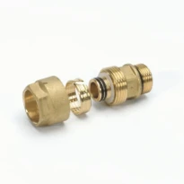 Begetube raccord bicône droit MF 26/3 Alu x 4/4 M - tuyau Alpex