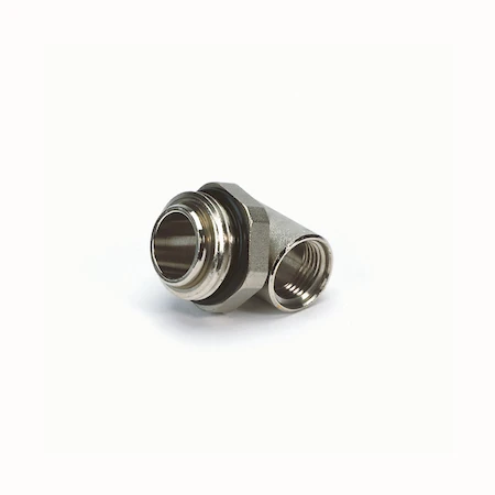 Begetube chromé embout collecteur 4/4 M - 1/2 x 1/2 - avec O-ring