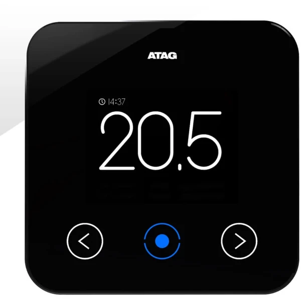 Atag One thermostat à horloge - noir - exclusief boiler connection unit