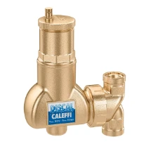 SEPARATEUR AIR CALEFFI DISCAL® 3/4 laiton universel horizontal et vertical