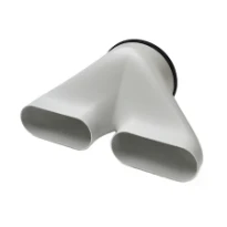 Begetube (78316424) Profi-air pièce de transition DN160 - 2 x ovalduct