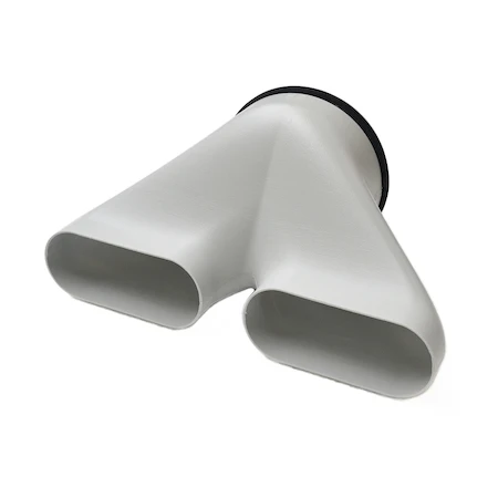 Begetube (78316424) Profi-Air overgangstuk DN160 - 2 x ovalduct