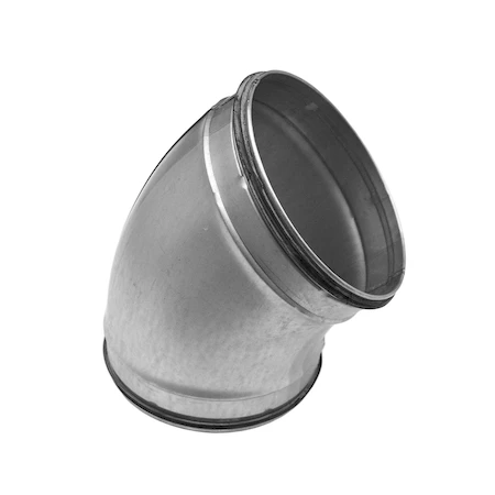Begetube Spiralit bocht 45° MM 180 x 180 mm - met dichting