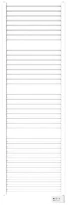 Procasa Balneo radiateur sèche-serviettes électrique 775 x 585 mm - 400 Watt - RAL 9016 blanc signalisation