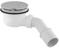 Procasa Universal siphon de douche90 mm - noir mat