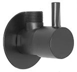 Procasa Finn robinet d'arret coin 1/2 x 10 mm - noir mat - (partie du PACK.15.BM)