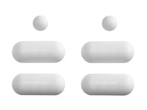 BOUCHON DURAVIT 1930 blanc buffer pour siege set de 4 pieces
