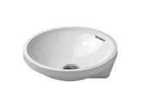 Duravit Architec lavabo sous plan rond 430 mm - blanc - sans trou de robinet - sans trop-plein