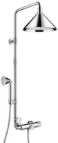 Axor Front colonne de douche chromé avec tête de douche et douchette