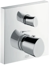 Axor Starck Organic afwerkset voor inbouwthermostaat stop/omsteller - chroom