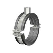 Flamco BRSA collier de fixation 26MM X 31MM X 3/4 inox inox 316 avec insert caoutchouc