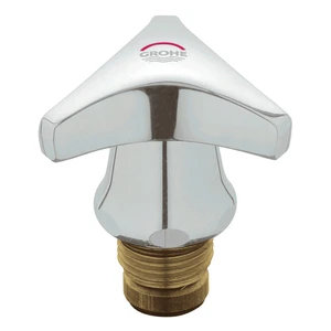 Grohe Atlanta Trecorn tête de robinet 1/2 - chromé - index rouge