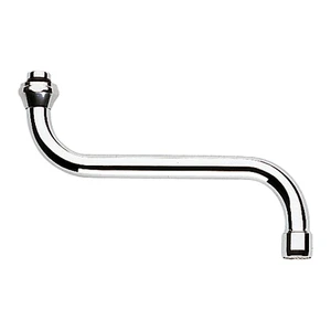 Grohe WSS draaibare uitloopbek 3/4 x 150 mm - S-vorm - chroom