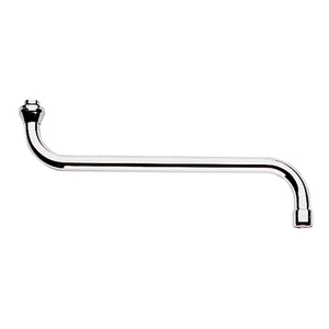 Grohe WSS uitloopbek 3/4 s-vorm chroom m/straalbreker - draaibaar - sprong 300 mm