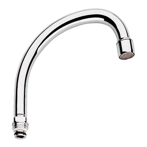 Grohe WSS draaibare uitloopbek M22 x 140 mm - HU-vorm - chroom