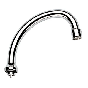 Grohe bec d'écoulement 3/4 forme-HU chromé avec mousseur - orientable - saillie 140 mm