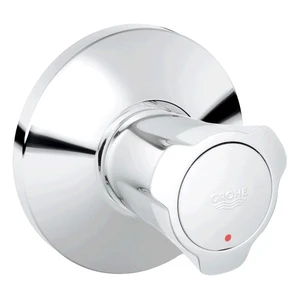 Grohe Costa L poignée rouge chromé pour rob. d'arrêt encastrés 29800000 ou 29802000