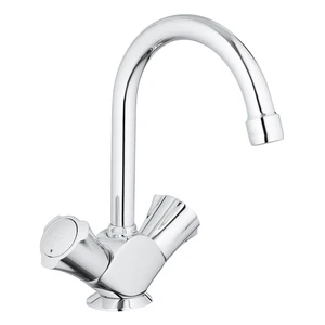 Grohe Costa L mélangeur 1/2 2 - poignées chromé avec bec et brise-jet pour lavabo
