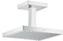POMME DE DOUCHE AXOR STARCK 24 - 24 o chromé QuickClean 146mm Montage plafond