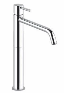 Gessi Via Tortona eengreepswastafelmengkraan verhoogd - chroom - uitloop 211 mm