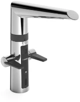 Hansa HansaFit mitigeur cuisine électronique chromé infrarouge - 120° pivotable
