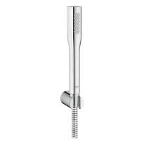 Grohe Euphoria Cosmopolitan douchette à mains stick - chromé - avec support mural et flexible de douche 1500 mm