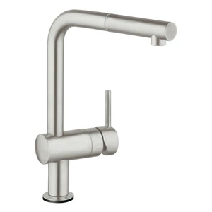 Grohe Minta Touch mitigeur cuisine électronique supersteel douchette extractible - bec-L