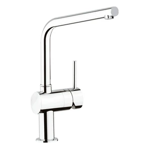 Grohe Minta eengreepskeukenmengkraan - chroom - L-uitloop - instelbare doorstroomhoeveelheid
