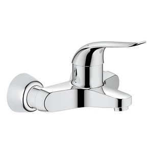 Grohe Euroeco Special Relaunch mitigeur lavabo 1/2 sailli 156mm chromé montage mural - économie d'eau - poignée longue