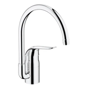 Grohe Eurosmart Care keukenmengkraan met hoge uitloop - verlengde hendel 120 mm - chroom