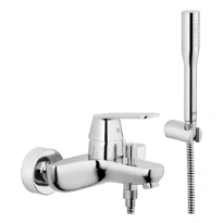 Grohe Eurosmart Cosmopolitan mitigeur bain - chromé - avec set douchette
