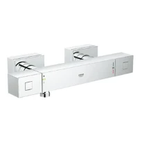 Grohe Grohtherm Cube rob. thermostat. douche 1/2 montage mural chromé approuvé Belgaqua