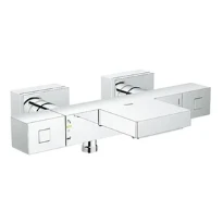 Grohe Grohtherm Cube rob therm. bain 1/2 montage mural chromé