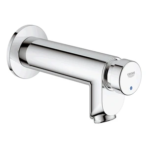 Grohe Eurosmart CT zelfsluitende koudwaterkraan - wandmodel - sprong 115 mm - chroom