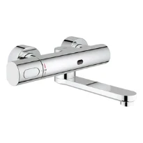 MITIGEUR THERMOSTATI GROHE EUROSMART COSMOP E chromé montage mutal électronique-infrarouge-batterie 6V
