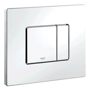 Grohe Skate Cosmopolitan bedieningsplaat - wit hor.of vert.montage 15,6 - 19,7 o voor wand wc met 3 in 1 spoeling pneumatisch
