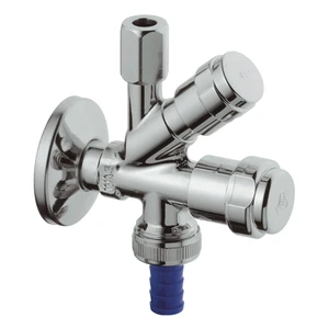 ROBINET D'ARRET HOEK GROHE 1/2 chromé .