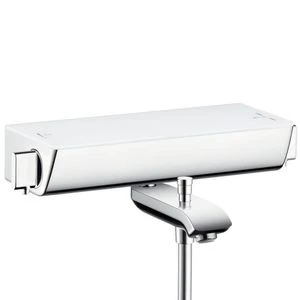THERMOSTAT BAIN/DOUCHE HANSGROHE ECOSTAT SELECT blanc/chromé model mural ,