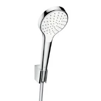 Hansgrohe Croma Select S 110 1jet set douchette - blanc/chromé - avec flexible 1/2 x  1250 mm