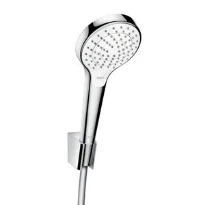 Hansgrohe Croma Select S 110 Vario set douchette - blanc/chromé - avec flexible 1/2 x  1250 mm