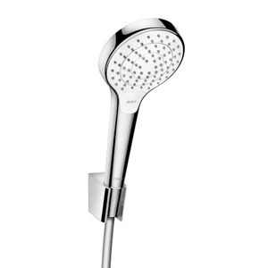 Hansgrohe Croma Select S 110 Vario set douchette - blanc/chromé - avec flexible 1/2 x  1250 mm