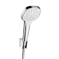 Hansgrohe Croma Select E set baignoire 1 jet/Porter blanc/chromé 1250mm